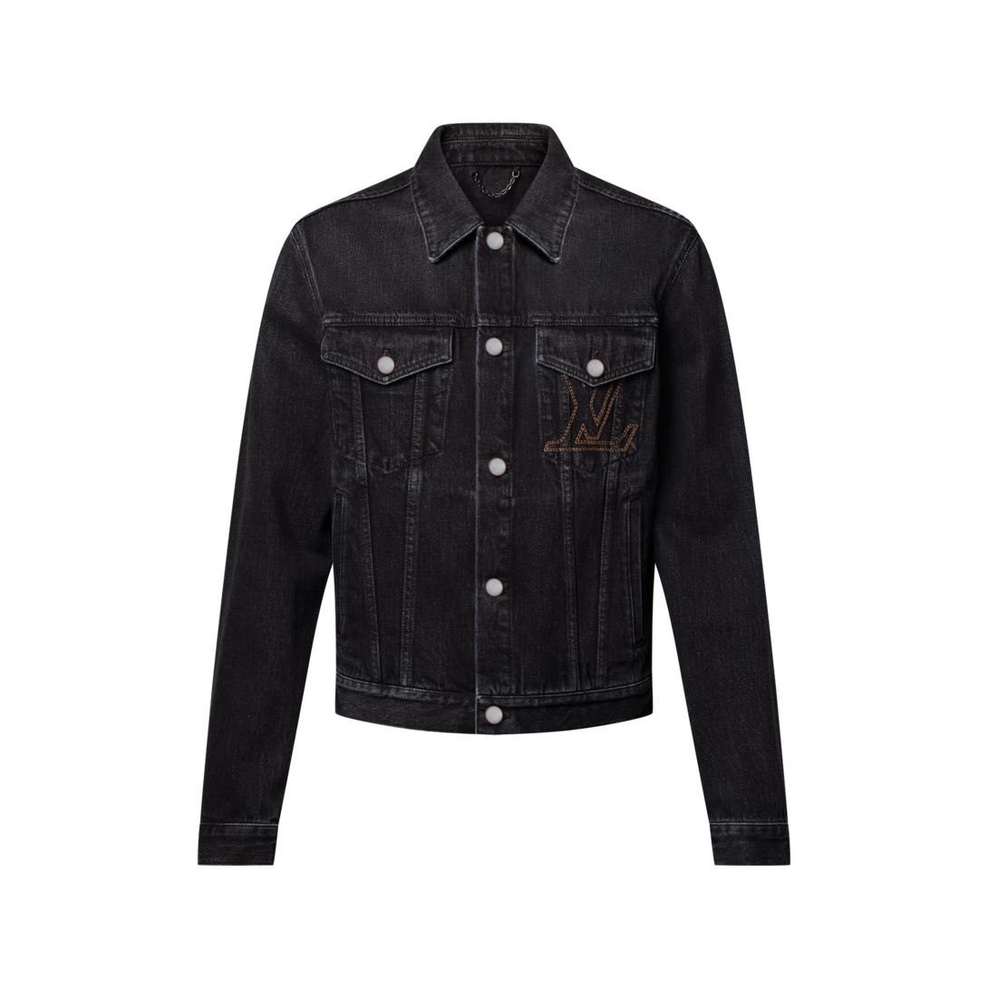 LV Denim Trucker Jacket - Ready-to-Wear 1AILKJ | LOUIS VUITTON